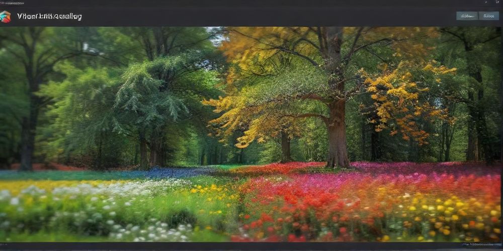 A vibrant webpage displaying optimized images before and after compression, showcasing the difference in loading time and quality, emphasizing the importance of image optimization.