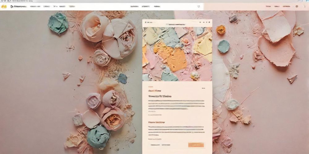 A side-by-side comparison of two WordPress templates, one user-friendly with easy navigation and the other cluttered and confusing, illustrating design choices.