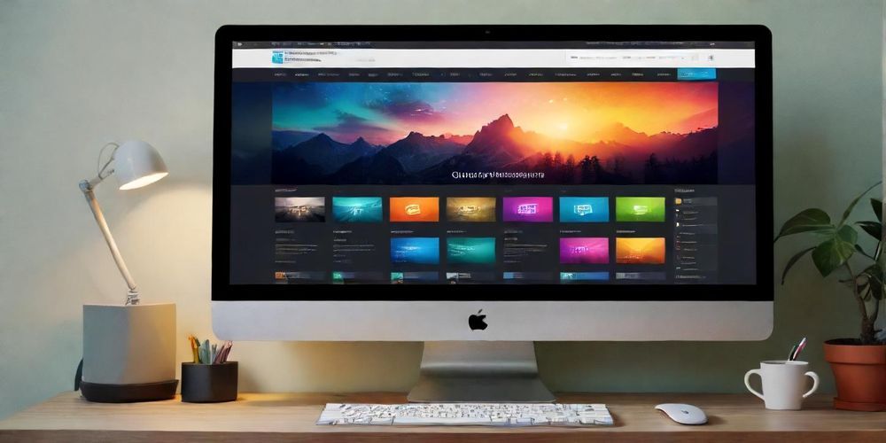 A visually attractive screenshot of various WordPress templates displayed on a computer screen, showcasing flexibility, design diversity, and easy customization for different website types.