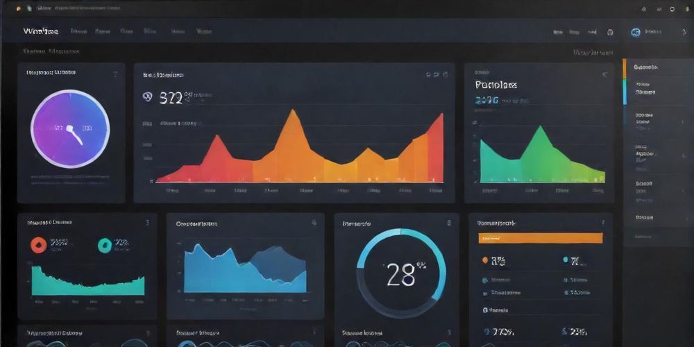 A vibrant screenshot of a WordPress dashboard displaying SEO plugin settings tailored for video optimization, showcasing integration options and analytics.