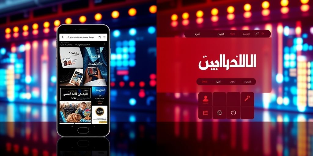 A split-screen comparison showing a non-responsive website with broken layout on mobile vs a smooth responsive version with perfect Persian typography and touch-friendly buttons.