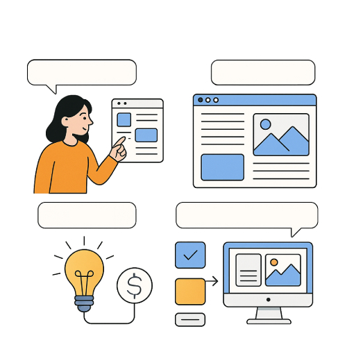 یادگیری طراحی سایت بدون کدنویسی
